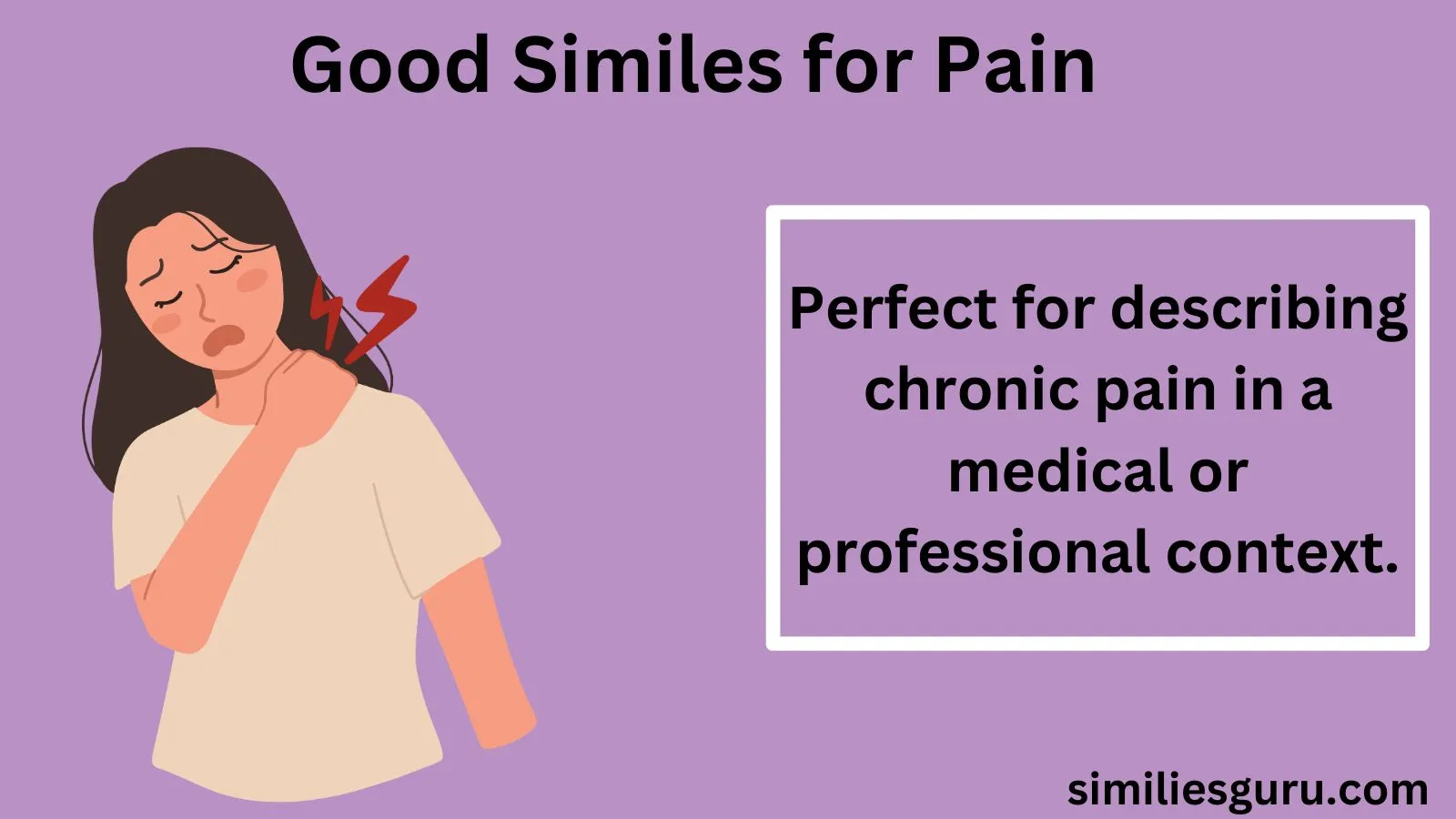 You are currently viewing 15+ Good Similes for Pain: Expressing Discomfort with Creativity and Nuance