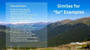Read more about the article 25 Similes for “So” Examples, Poems, and Casual Alternatives