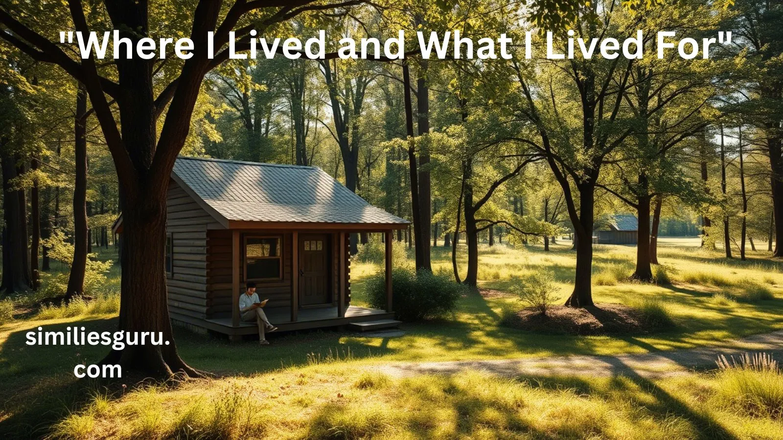 You are currently viewing 20 Similes in “Where I Lived and What I Lived For”: A Deep Dive into Thoreau’s Masterpiece