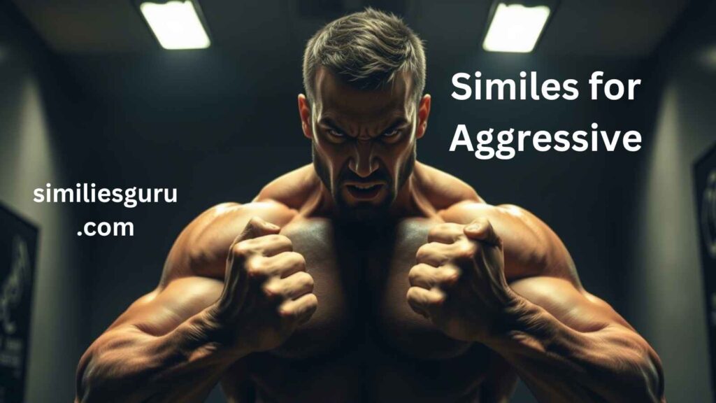 25+ Similes for Aggressive