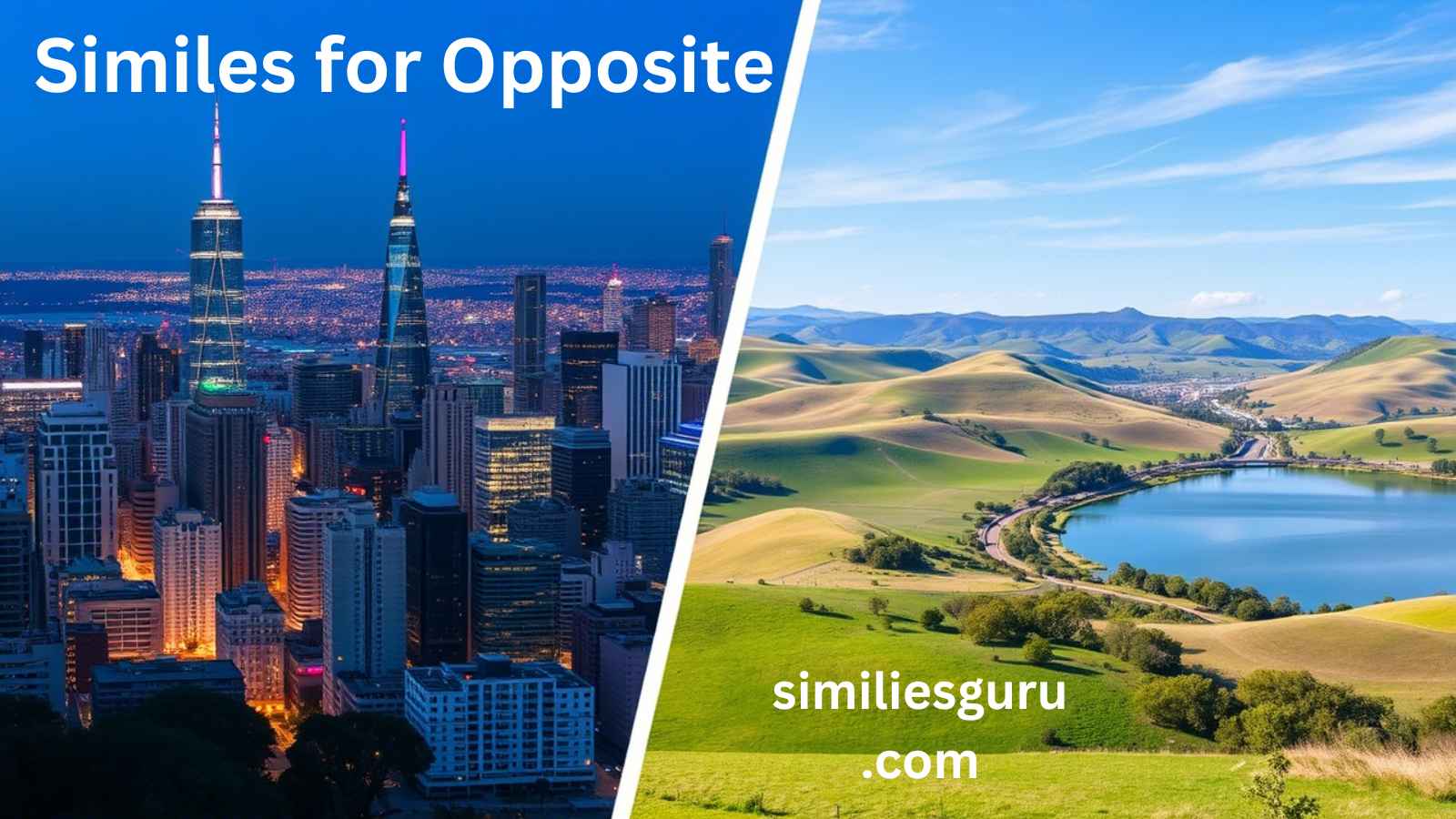 You are currently viewing 15+ Similes for Opposite