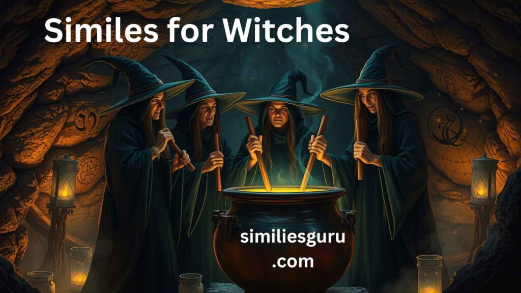 15+ Similes for Witches